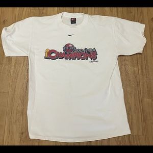 Vintage Detroit Pistons 2004 NBA Champions T-Shirt Size Medium